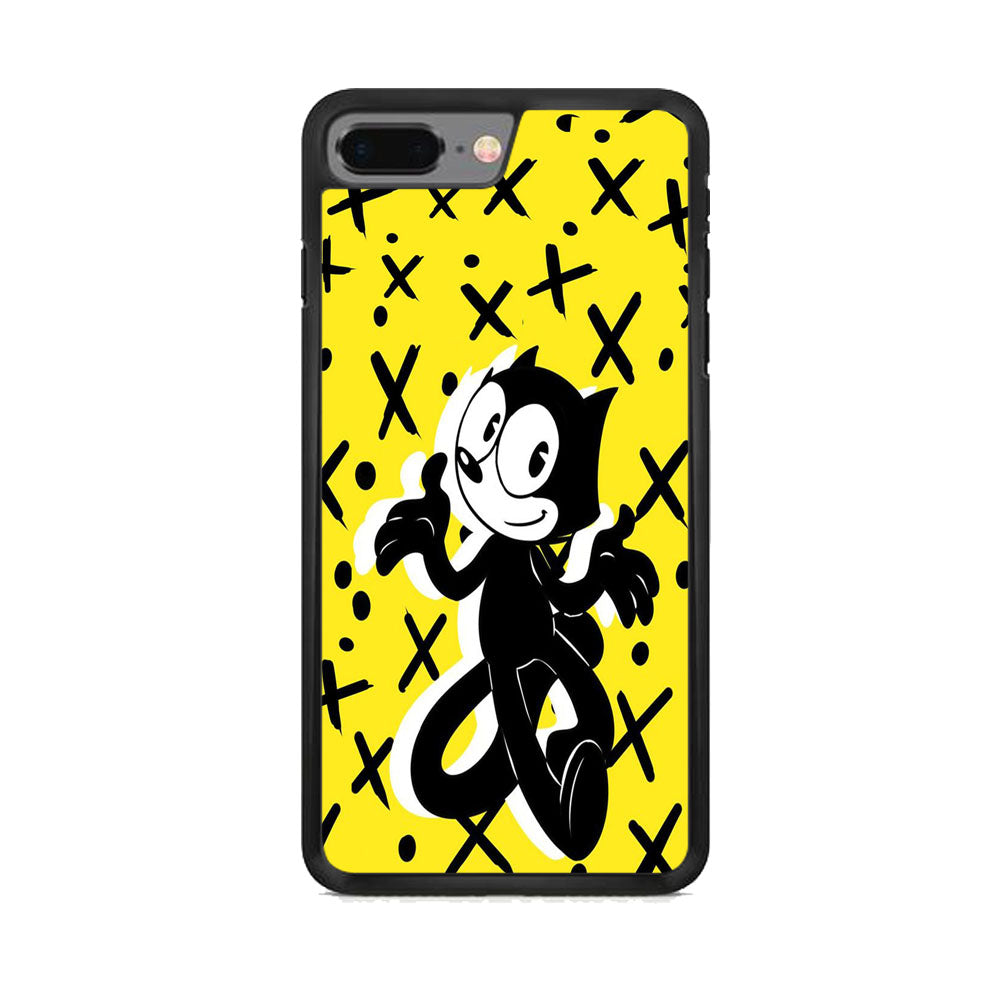 Felix The Cat Yellow iPhone 7 Plus Case