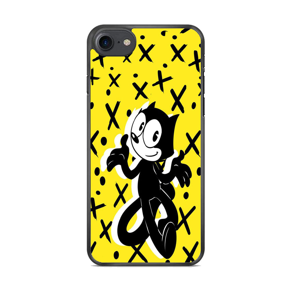 Felix The Cat Yellow iPhone 7 Case