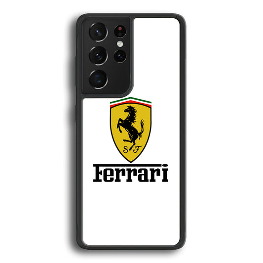 Ferrari Icon Of Logo Samsung Galaxy S21 Ultra Case - Ezzystore
