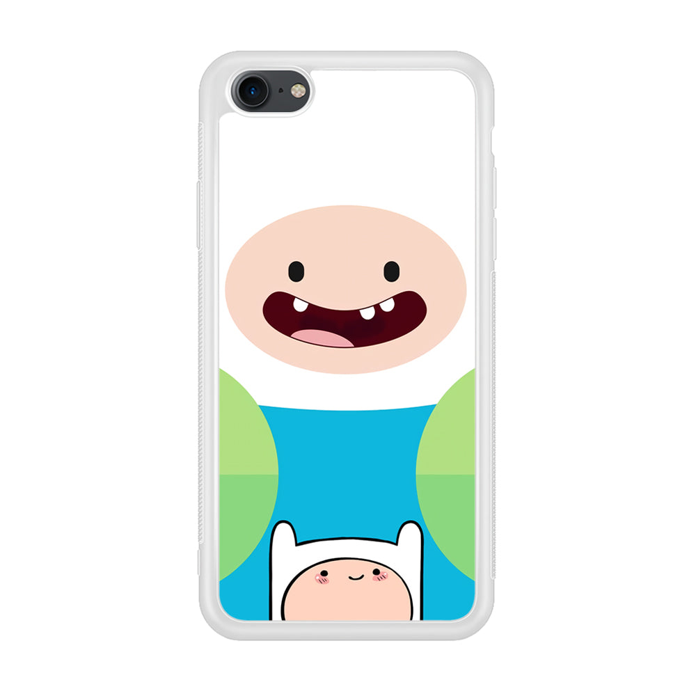 Fin Adventure Time Smiling Face iPhone 7 Case