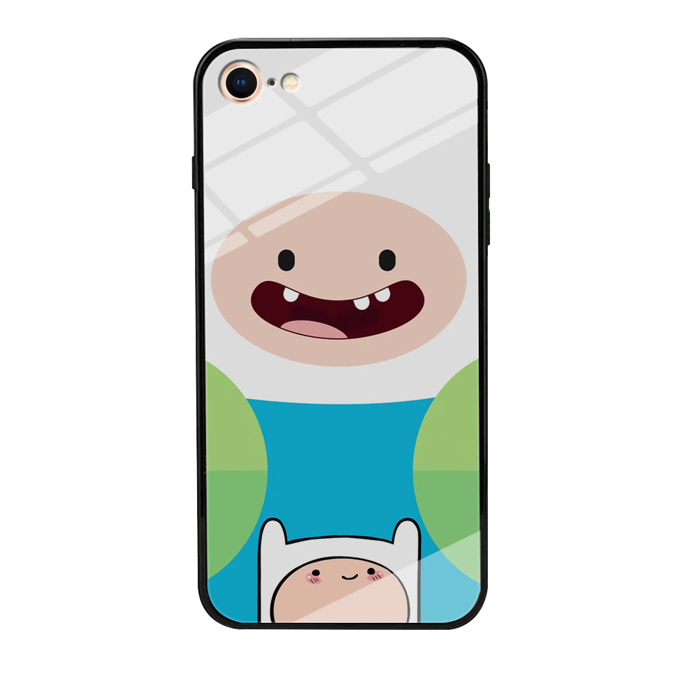 Fin Adventure Time Smiling Face iPhone 7 Case
