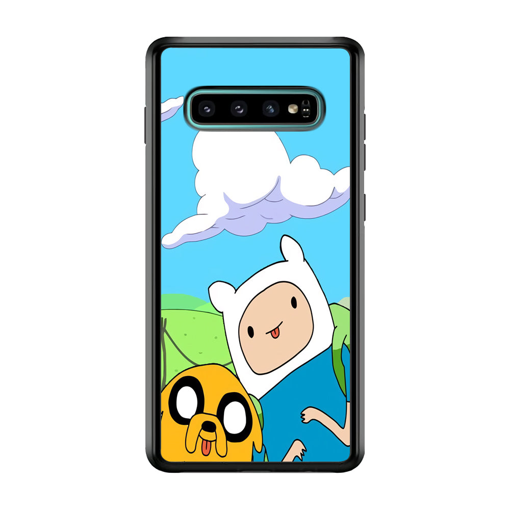 Finn and Jake Best Friend Samsung Galaxy S10 Plus Case