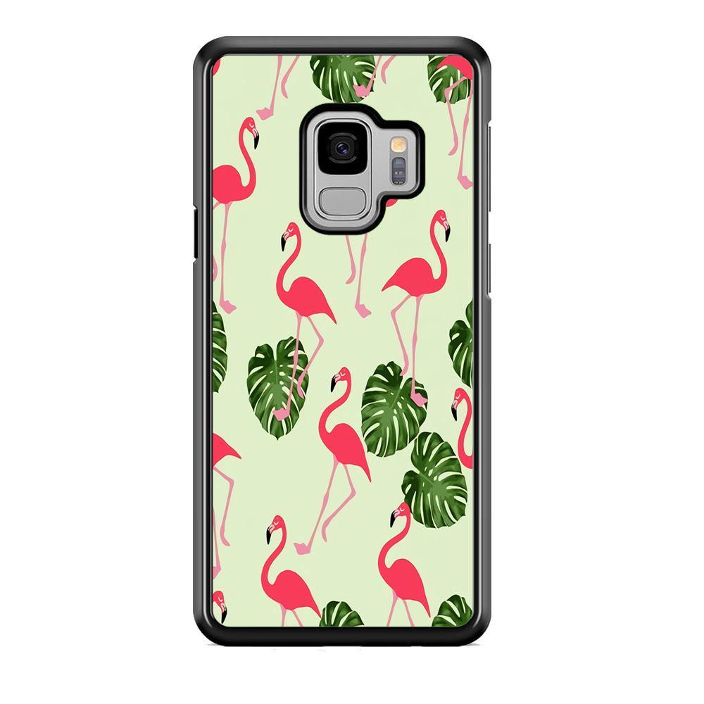 Flamingo Leaf Samsung Galaxy S9 Case - ezzyst