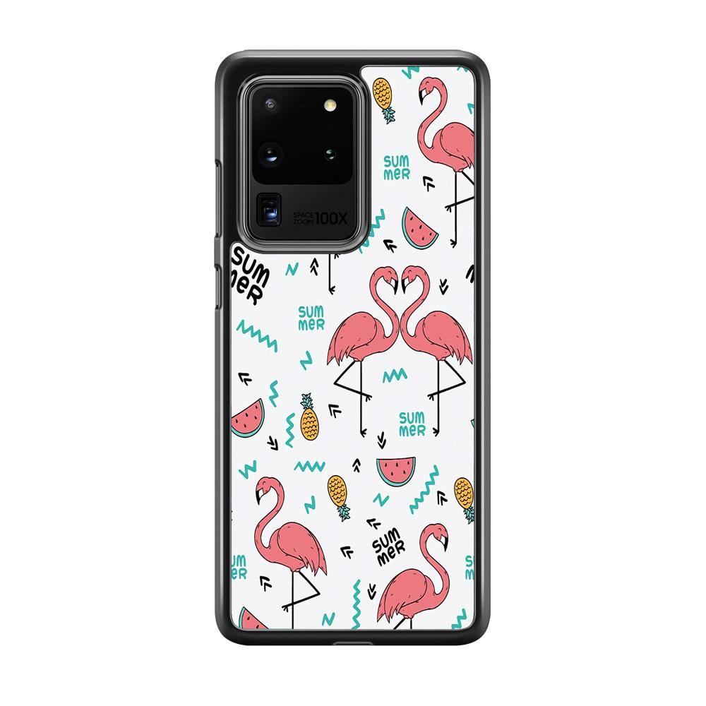 Flamingo Summer Samsung Galaxy S20 Ultra Case - ezzyst
