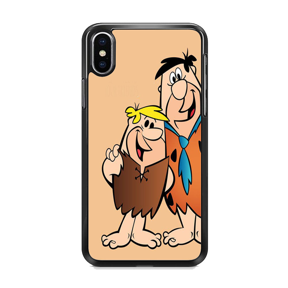 Flintstone Fred Barney Best Friend iPhone Xs Max Case