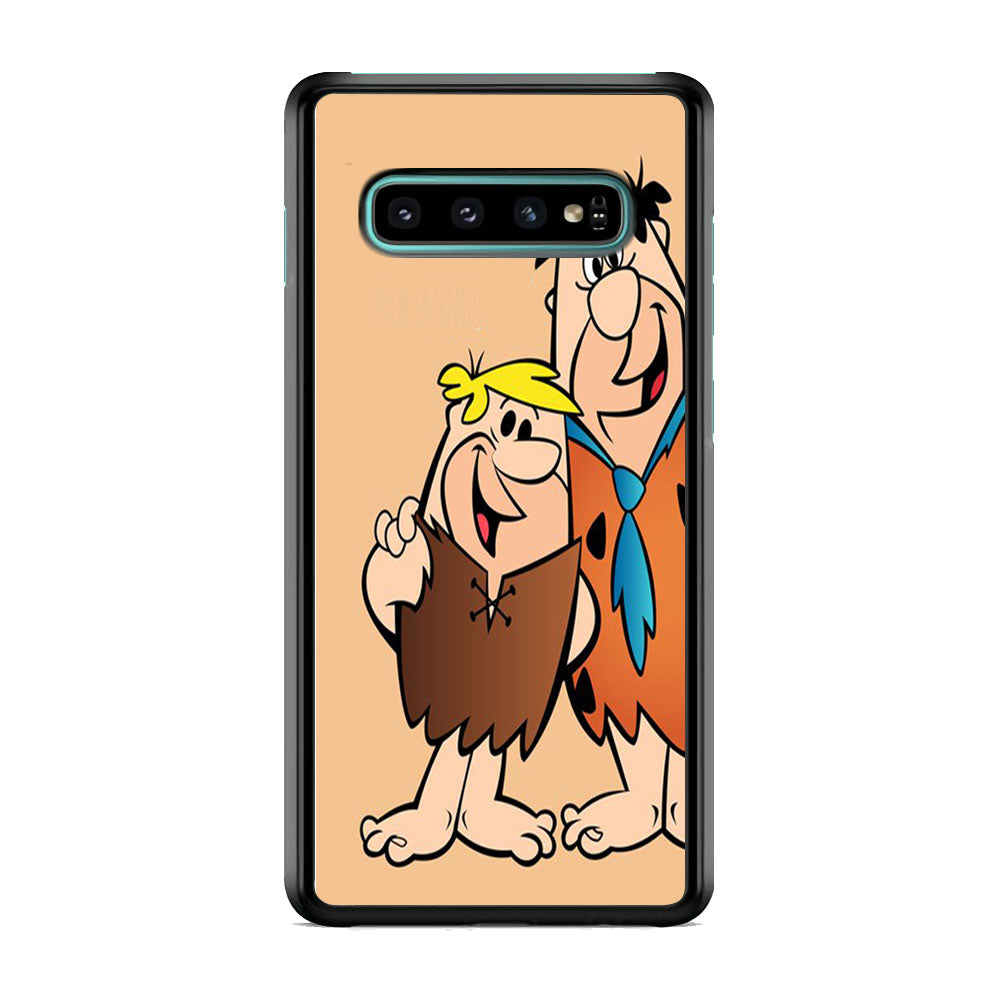 Flintstone Fred Barney Best Friend Samsung Galaxy S10 Case