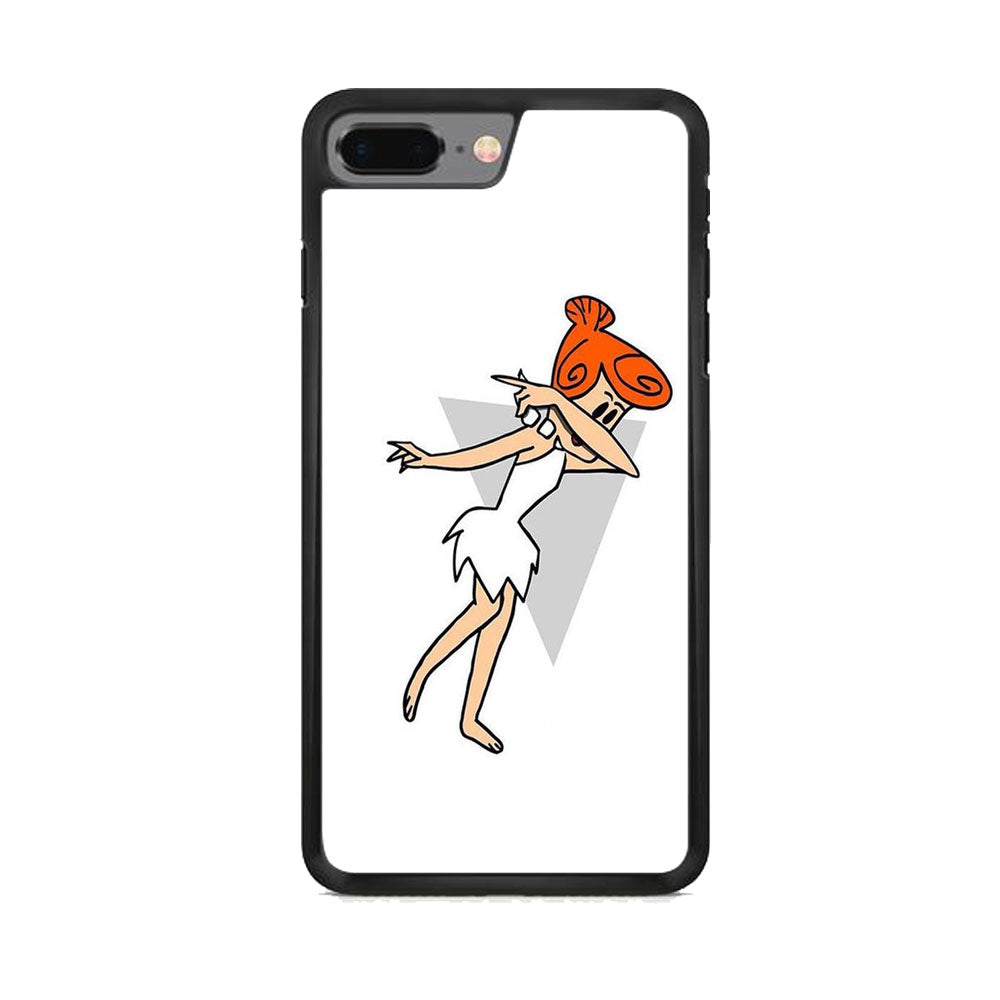 Flintstone Wilma Dub Style iPhone 8 Plus Case