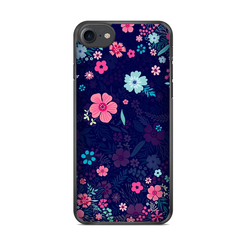 Flowers And The Deep Colours iPhone 8 Case