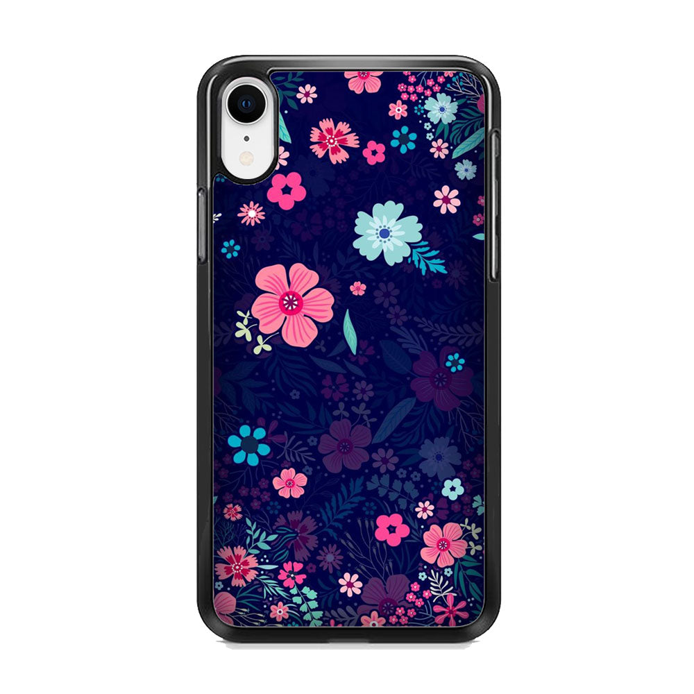 Flowers And The Deep Colours iPhone XR Case