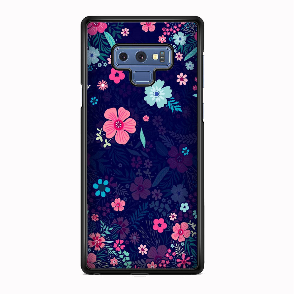Flowers And The Deep Colours Samsung Galaxy Note 9 Case