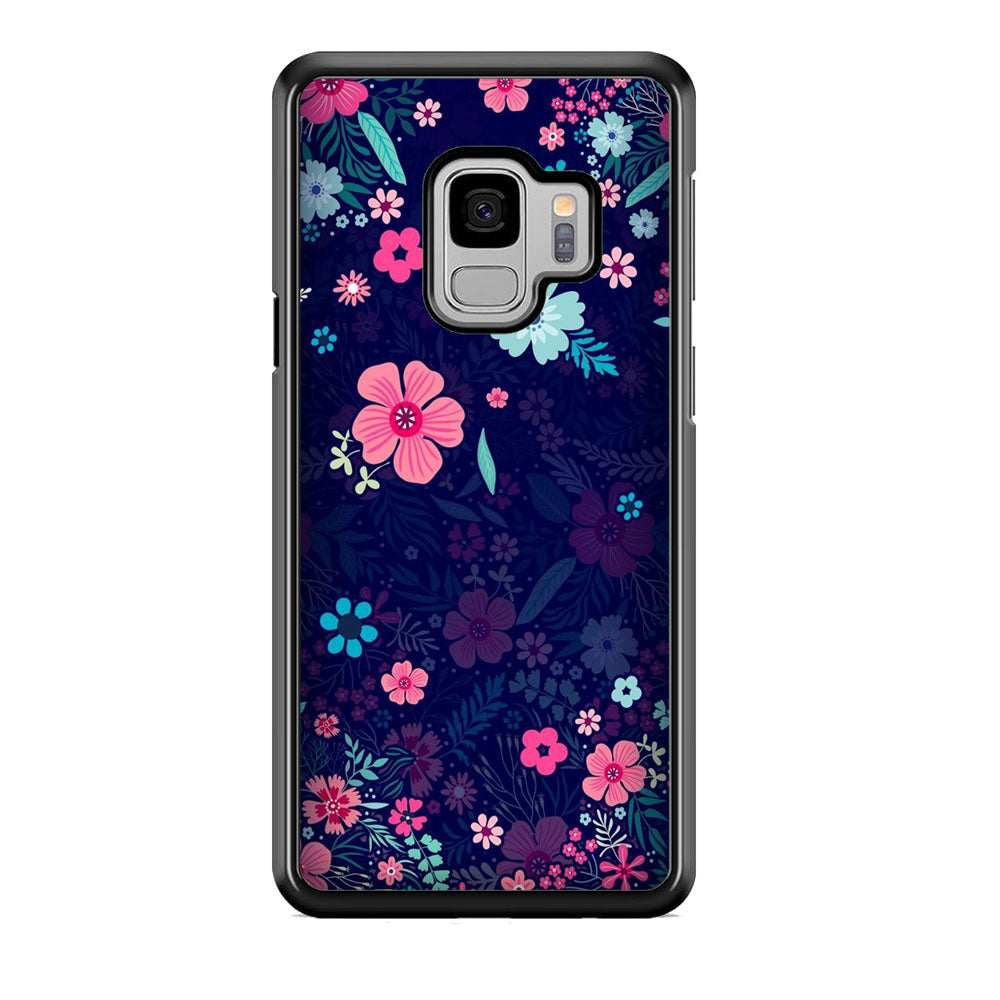 Flowers And The Deep Colours Samsung Galaxy S9 Case