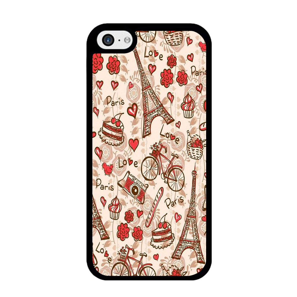Flowers Beauty In Paris Wallpaper iPhone 5 | 5s Case - Ezzystore