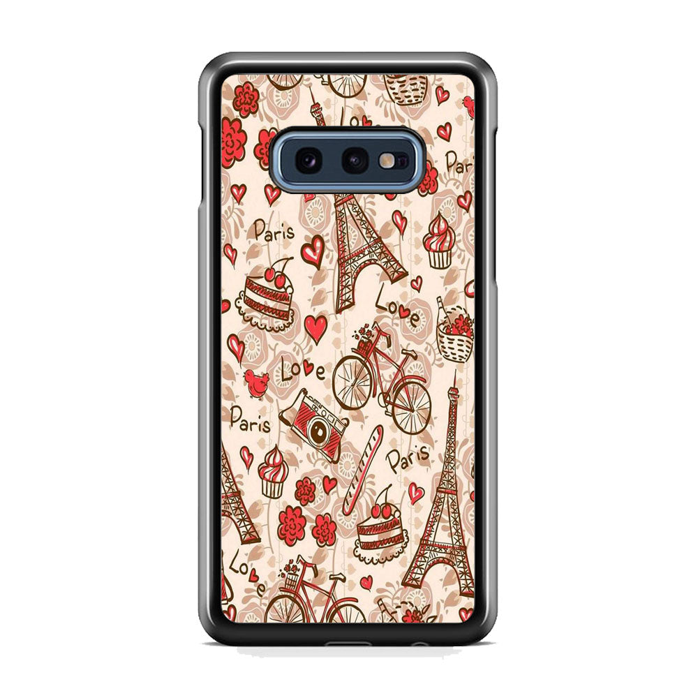 Flowers Beauty In Paris Wallpaper Samsung Galaxy 10e Case ezzyst