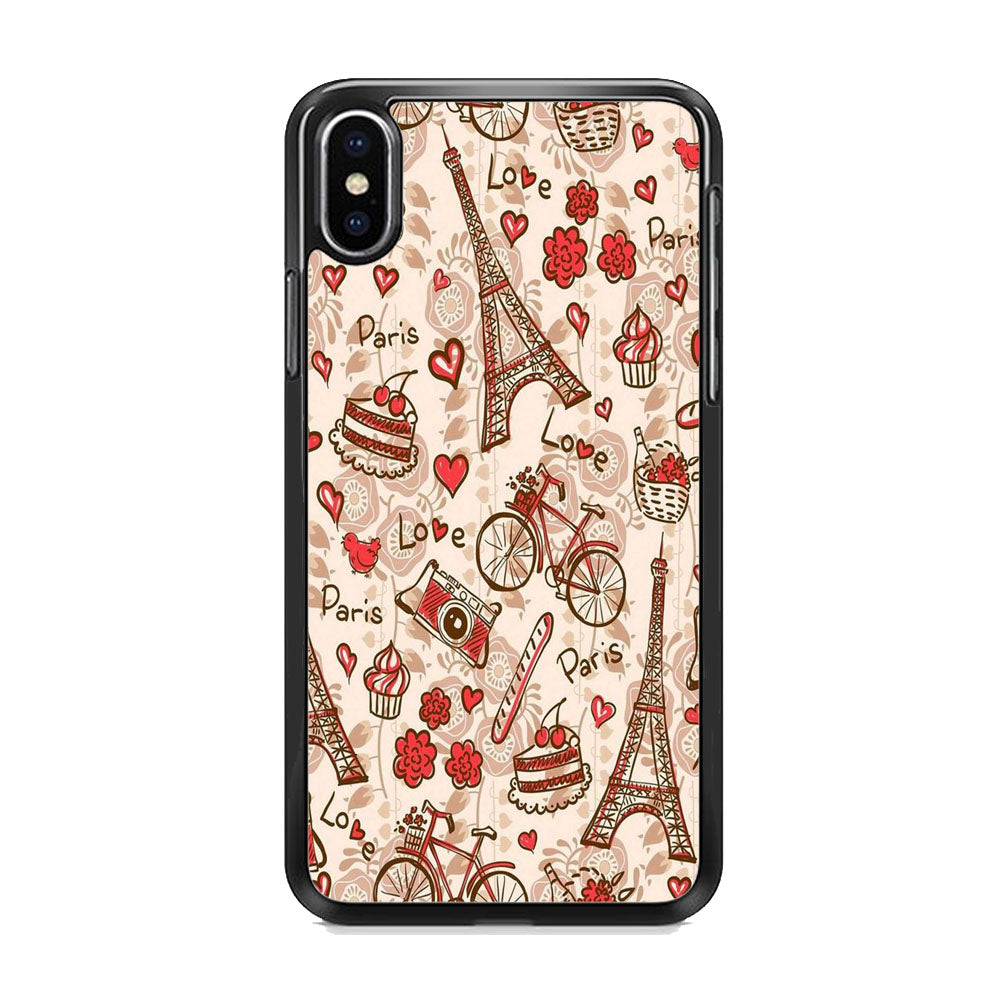 Flowers Beauty In Paris Wallpaper iPhone Xs Case