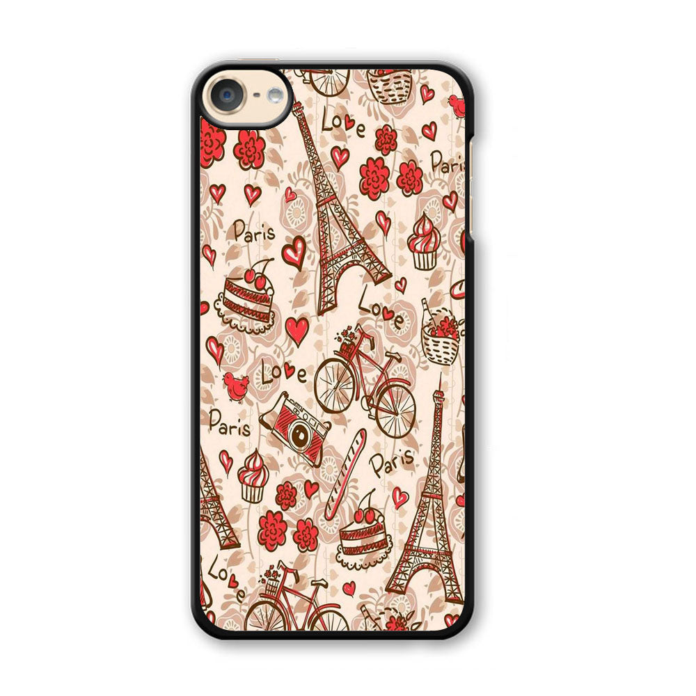 Flowers Beauty In Paris Wallpaper iPod Touch 6 Case - Ezzystore