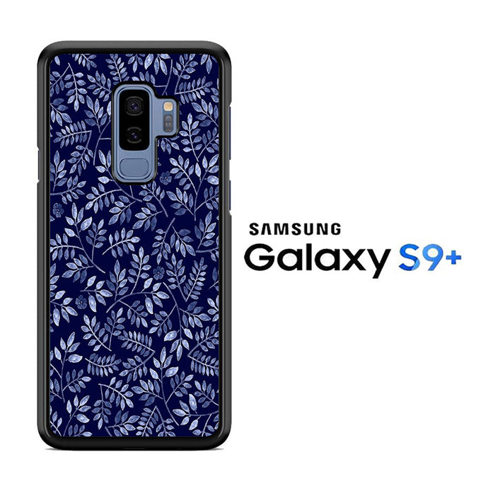 Flowers Navy Samsung Galaxy S9 Plus Case