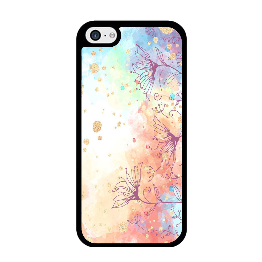 Flowers Purple And Mix Colours iPhone 5 | 5s Case - Ezzystore