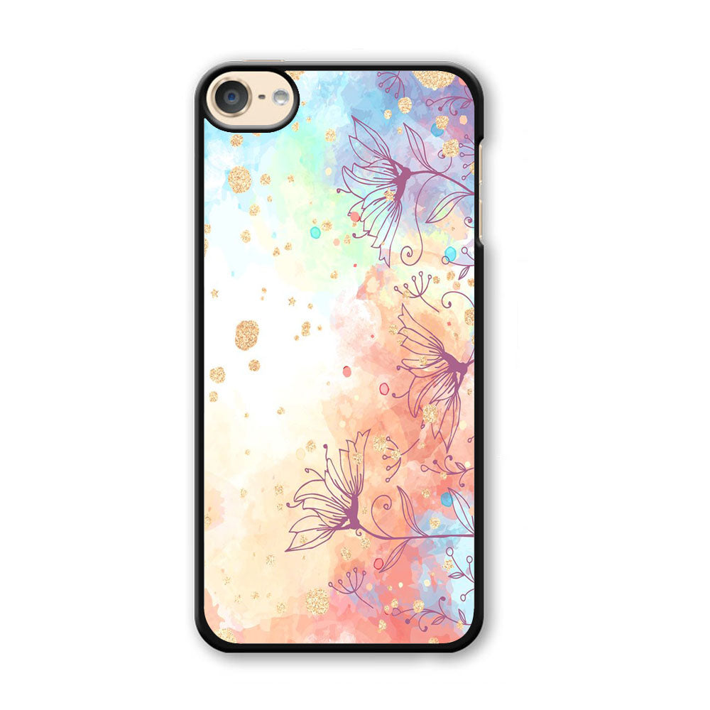 Flowers Purple And Mix Colours iPod Touch 6 Case - Ezzystore