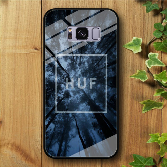 Forest Huf Foggy Samsung Galaxy S8 Plus Tempered Glass Case