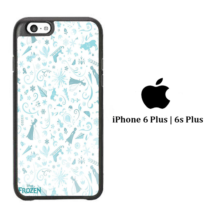 Frozen White Wallpaper iPhone 6 Plus | 6s Plus Case