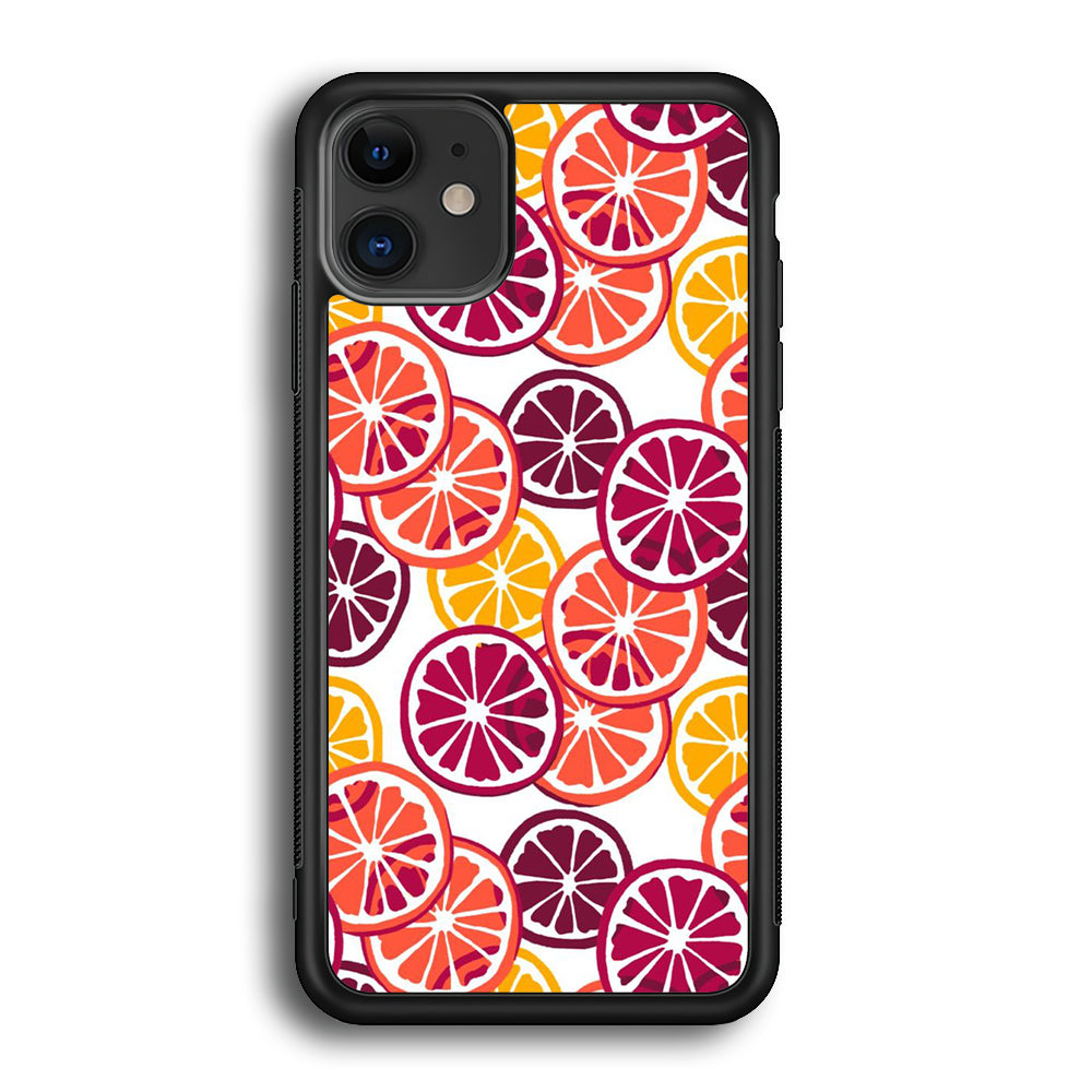 Fruit Fresh Orange iPhone 12 Case