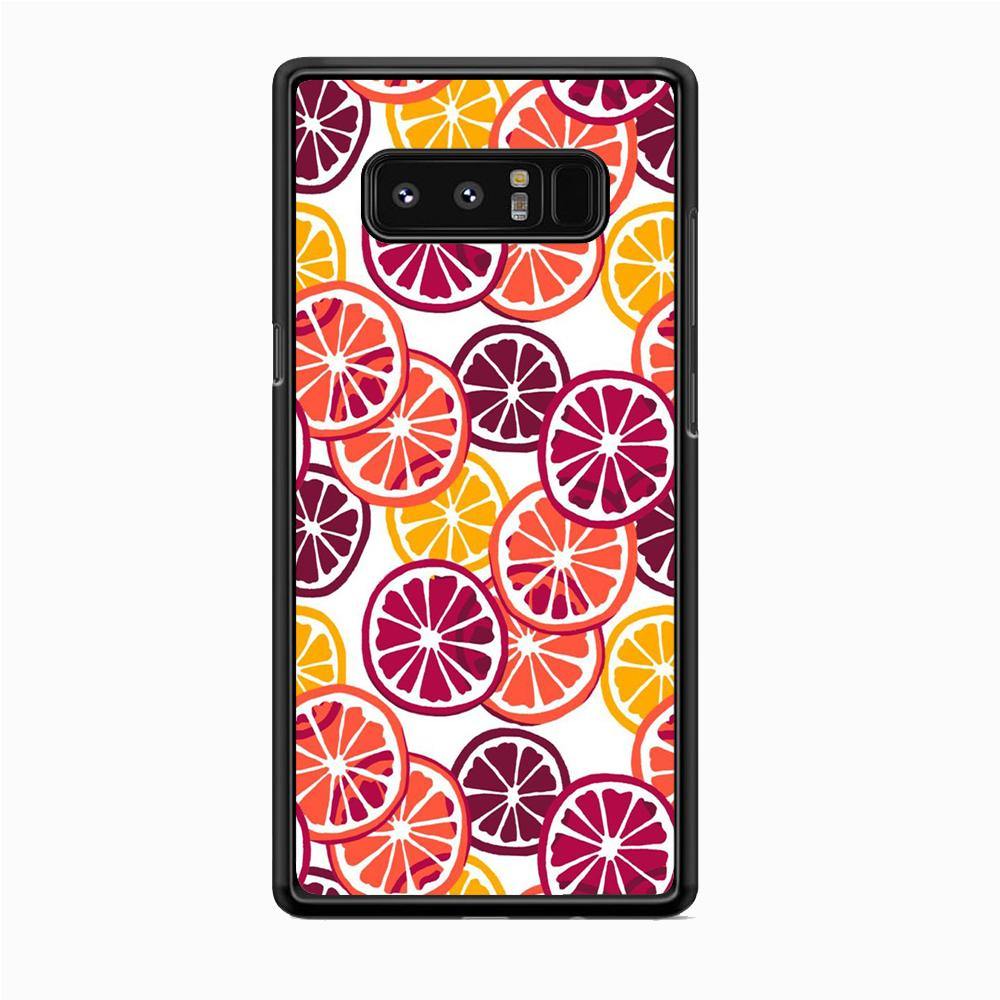 Fruit Fresh Orange Samsung Galaxy Note 8 Case - ezzyst
