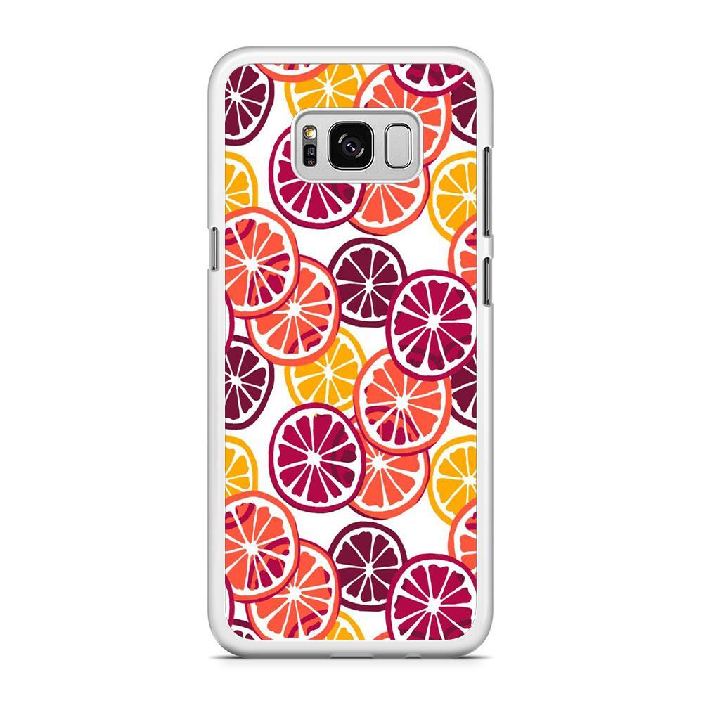 Fruit Fresh Orange Samsung Galaxy S8 Case - ezzyst