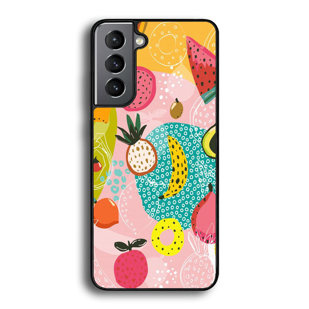 Fruit Mix Dessert Samsung Galaxy S21 Plus Case