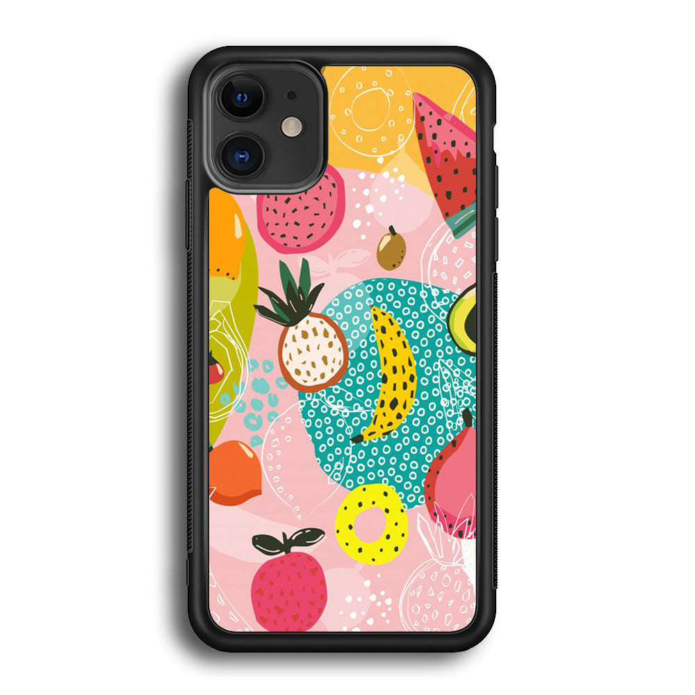 Fruit Mix Dessert iPhone 12 Case