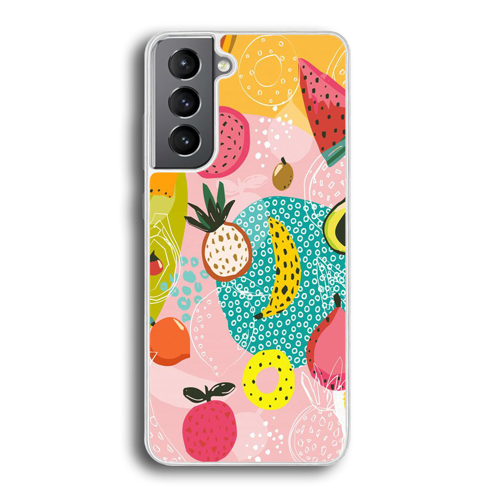 Fruit Mix Dessert Samsung Galaxy S21 Plus Case