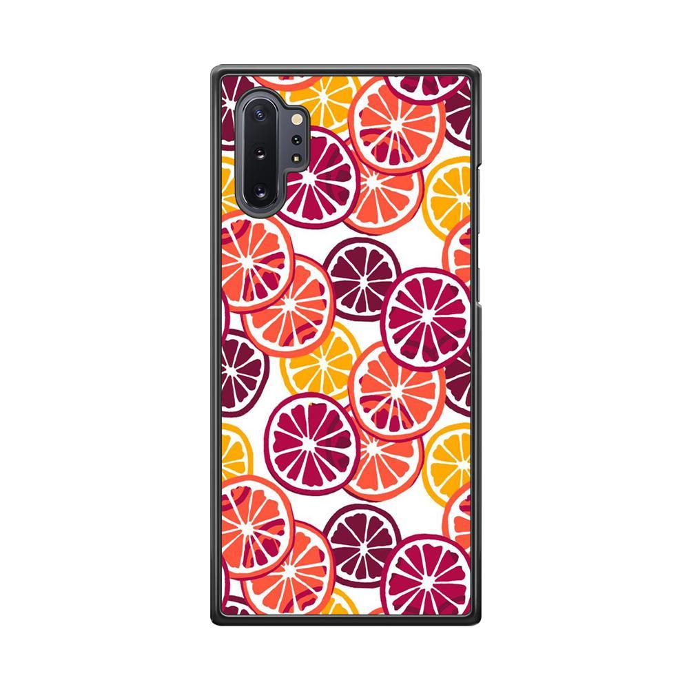 Fruit Fresh Orange Samsung Galaxy Note 10 Plus Case - ezzyst