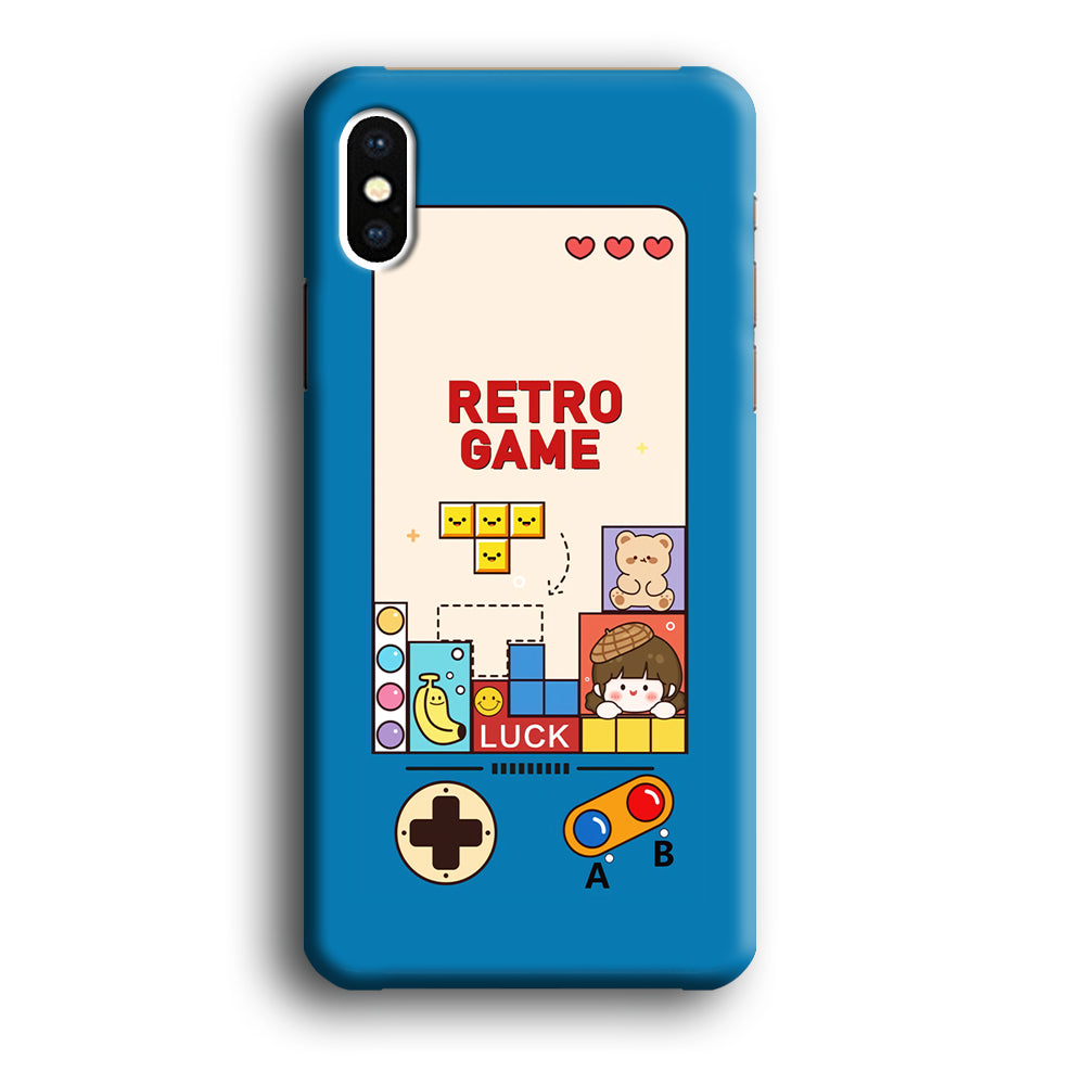 Game Console Retro Game iPhone XS Case
