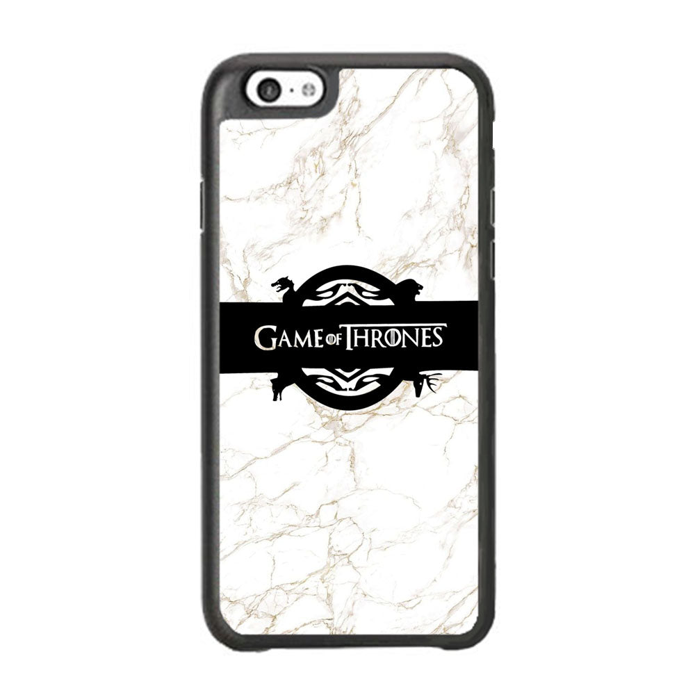 Game Of Thrones Logo White Marble iPhone 6 | 6s Case