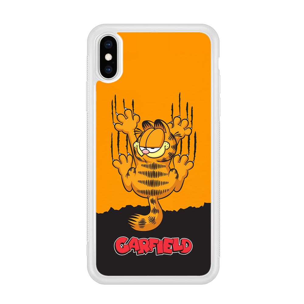 Garfield Claw Mark iPhone XS Case