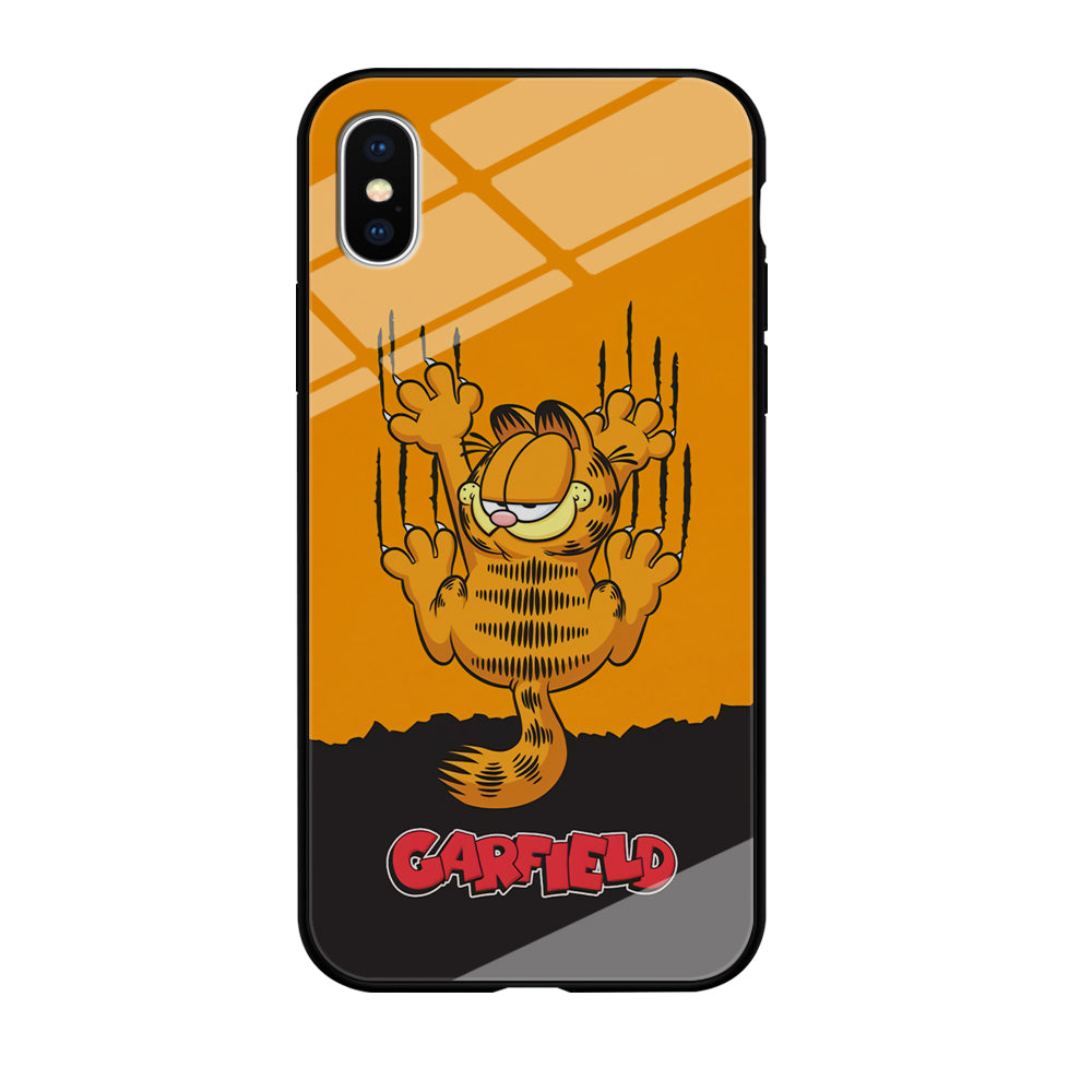 Garfield Claw Mark iPhone XS Case