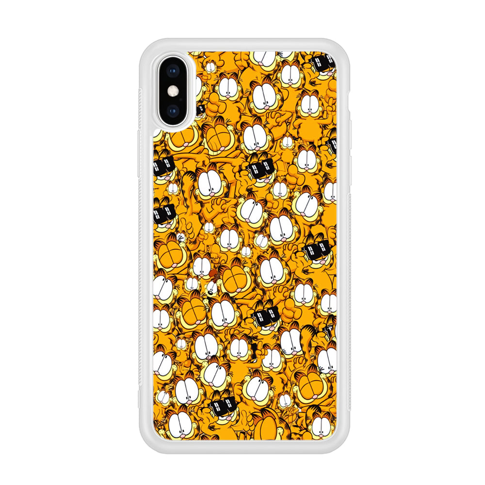 Garfield Doodle iPhone XS Case