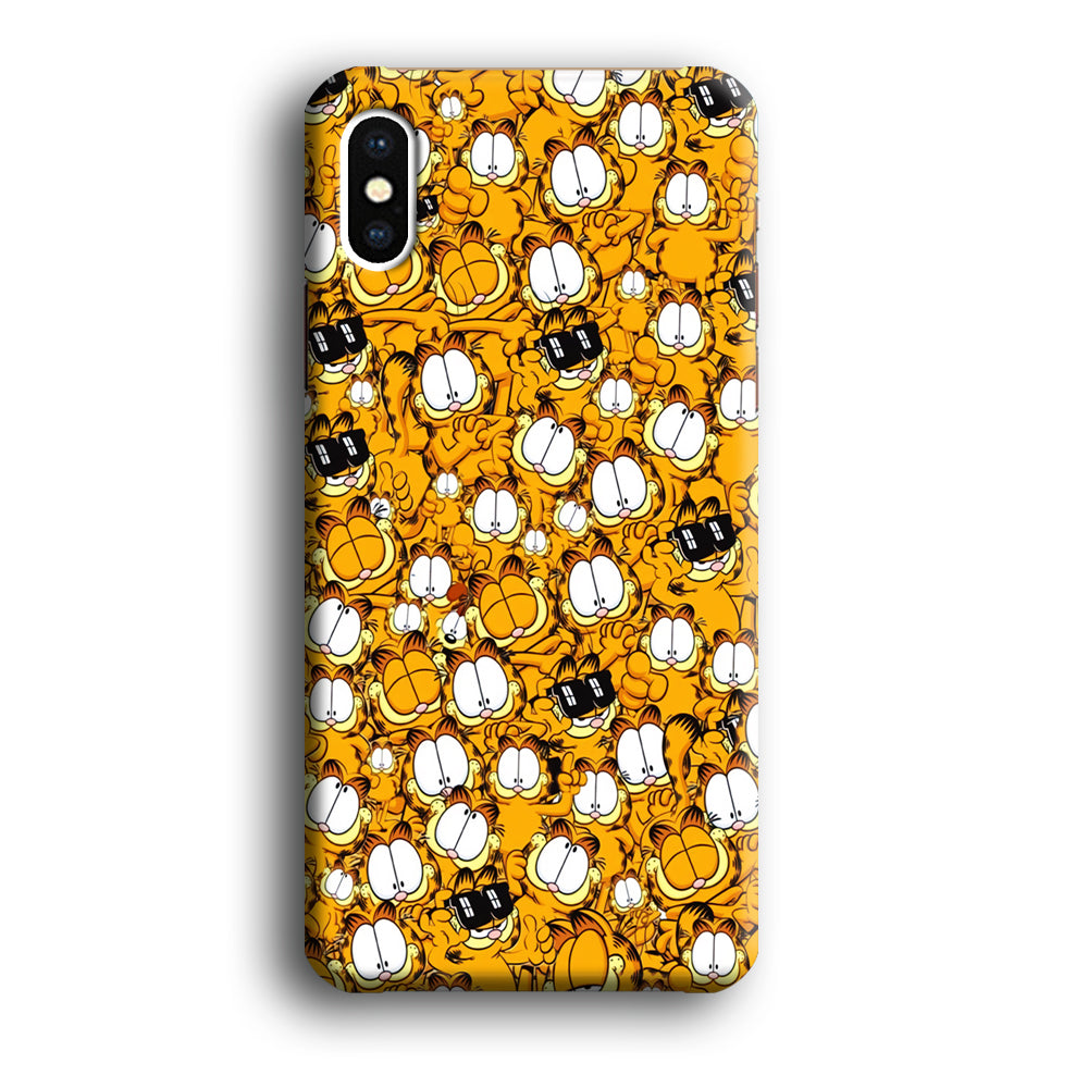 Garfield Doodle iPhone XS Case
