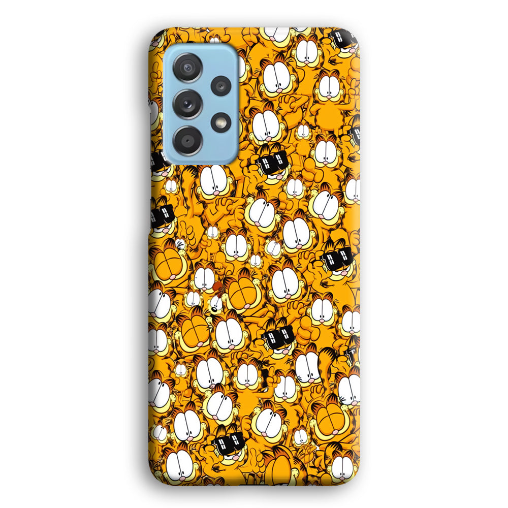 Garfield Doodle Samsung Galaxy A52 Case