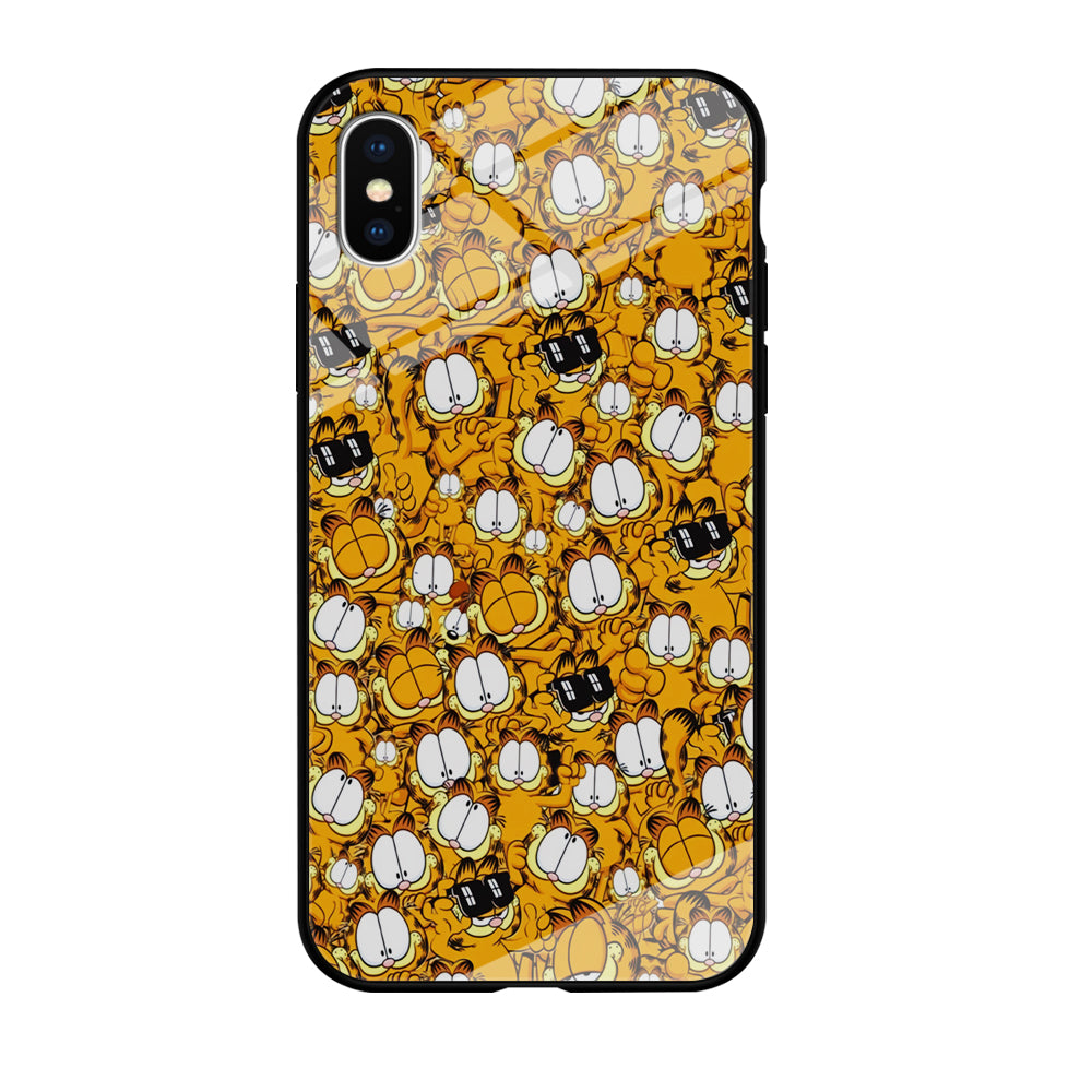 Garfield Doodle iPhone XS Case