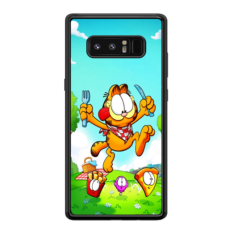 Garfield Lunch Samsung Galaxy Note 8 Case