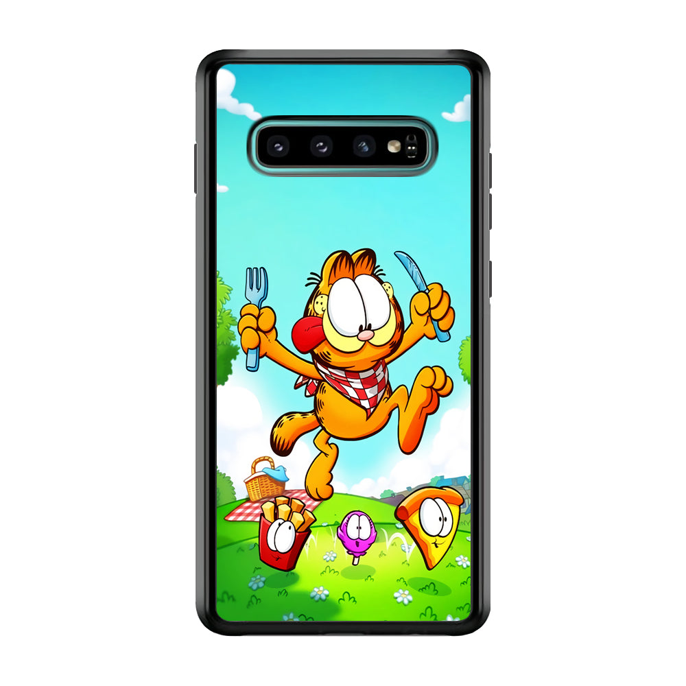 Garfield Lunch Samsung Galaxy S10 Plus Case