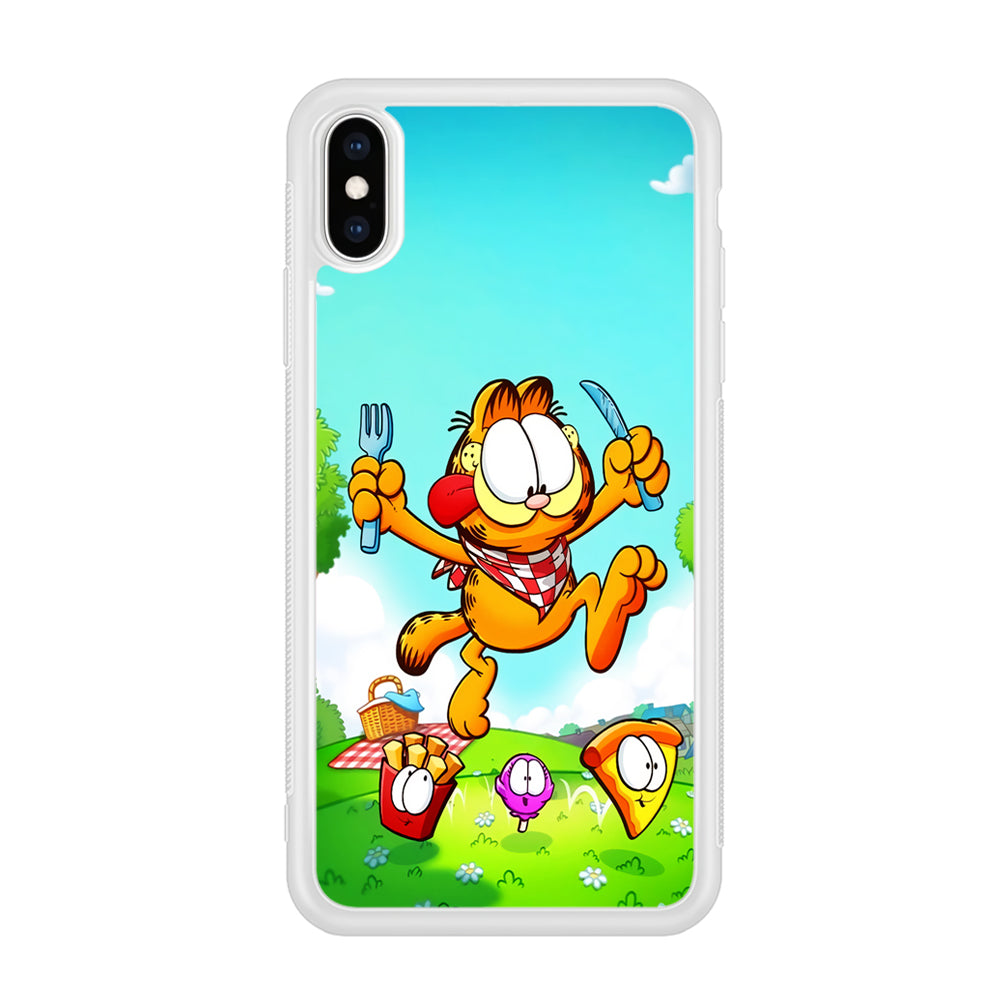 Garfield Lunch iPhone XS Case