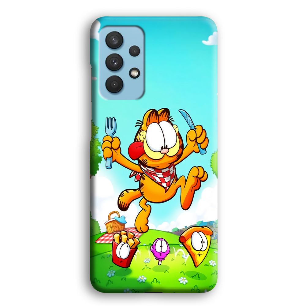Garfield Lunch Samsung Galaxy A32 Case