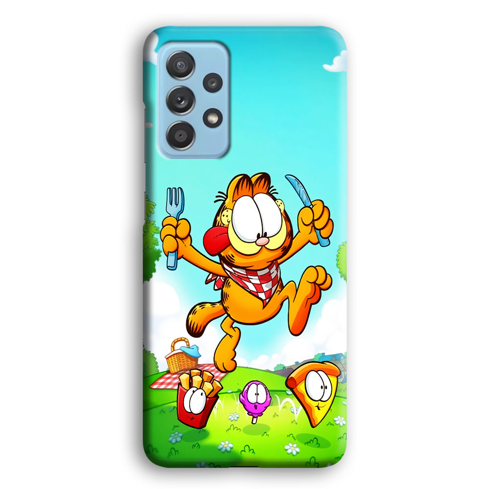Garfield Lunch Samsung Galaxy A52 Case