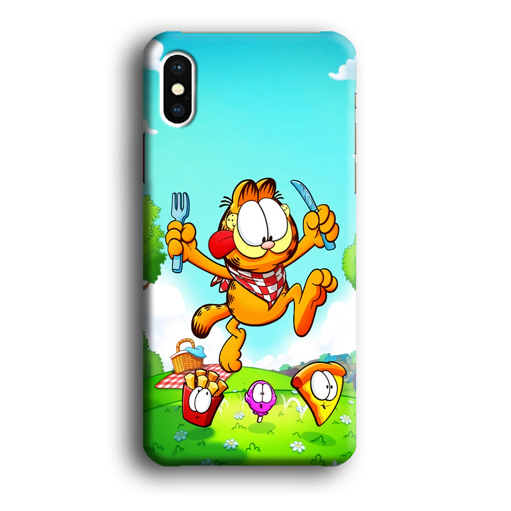 Garfield Lunch iPhone XS Case