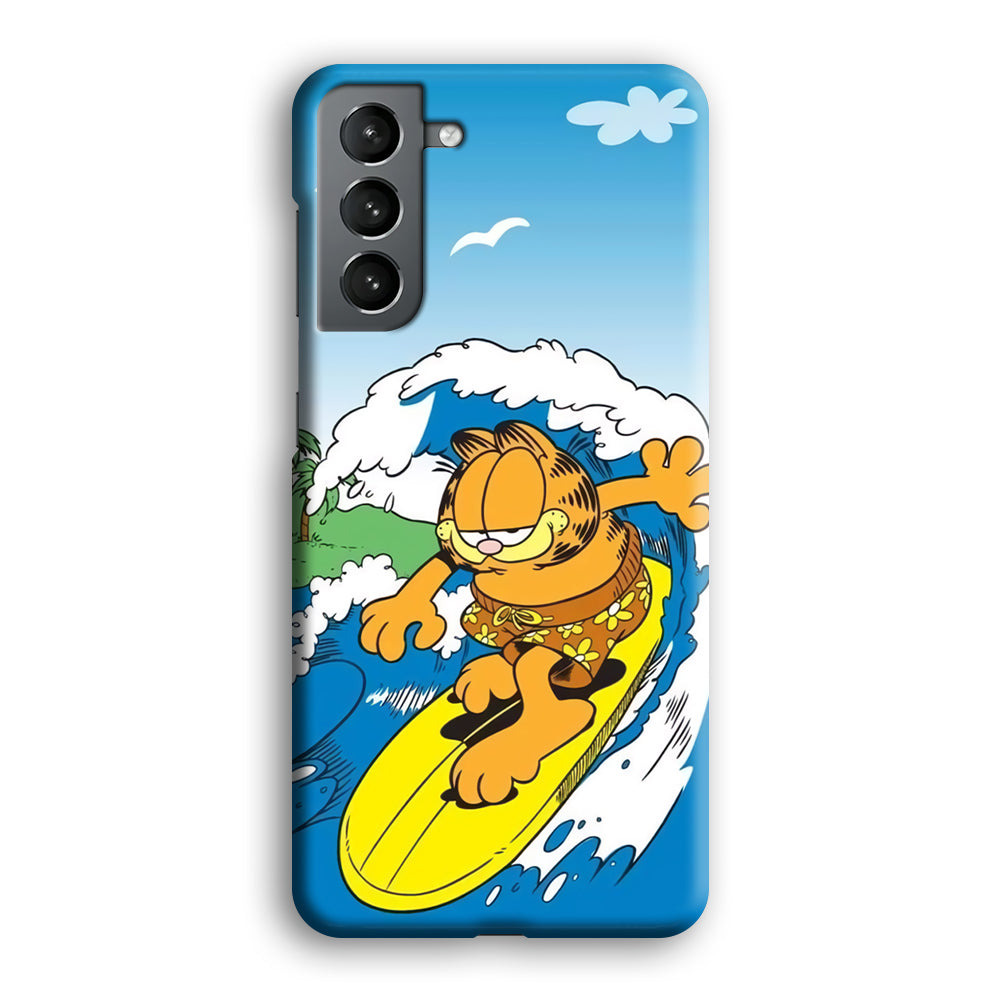 Garfield Surfing Samsung Galaxy S21 Plus Case