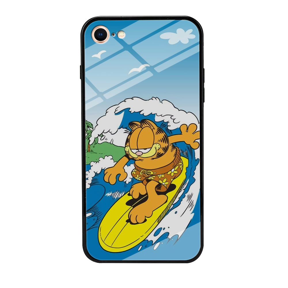 Garfield Surfing iPhone 8 Case