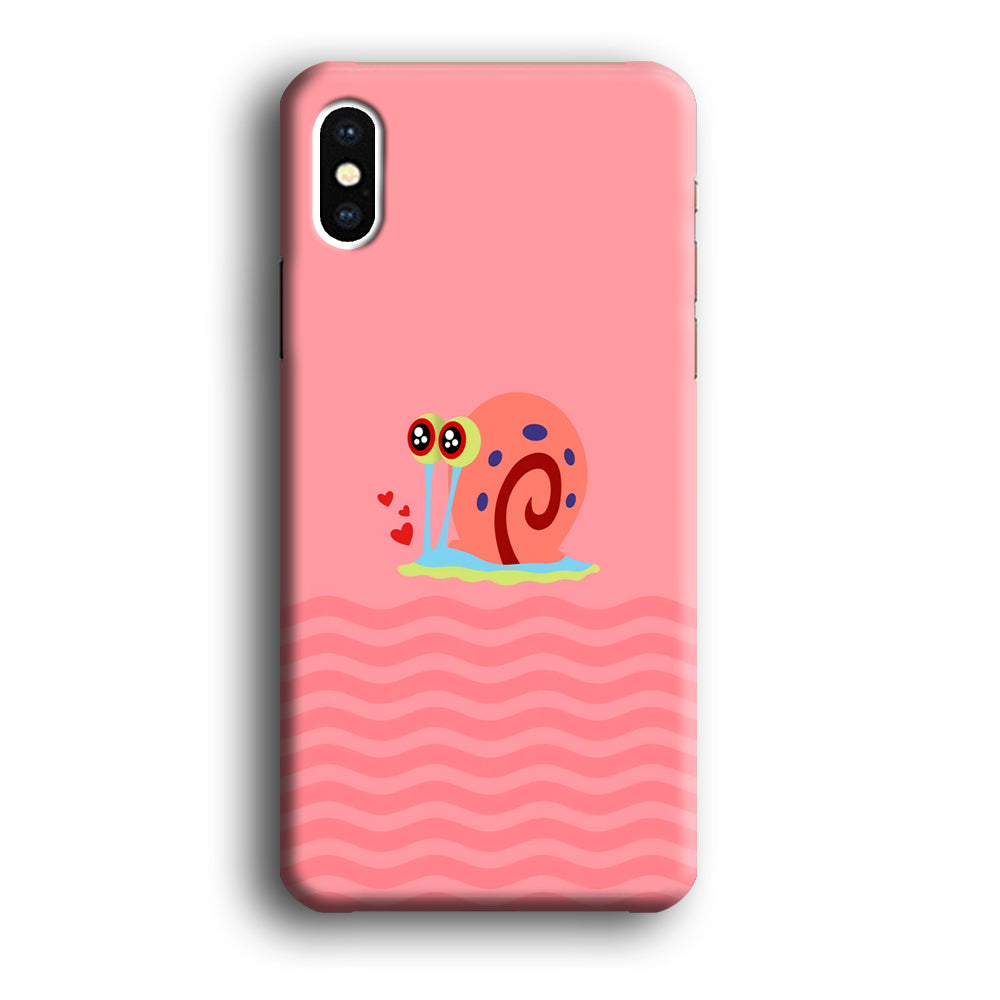 Gary Squarepants Cuteness of Pet iPhone XS Case