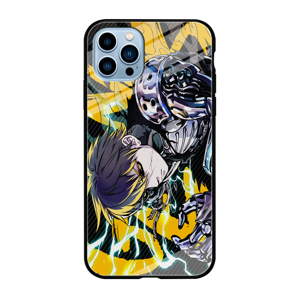 Genos One Punch Man Battle Mode iPhone 12 Pro Case