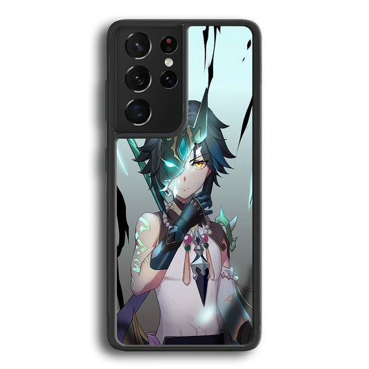Genshin Impact Xiao Anemo Element Samsung Galaxy S21 Ultra Case - Ezzystore